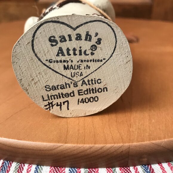 Sarah's Attic Old Glory Snowman - Limited Edition - Hang Tag Attached - Picture 7 of 8